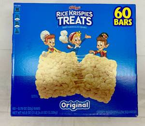 lot 66 image: MM. 60x 0.78oz Bars Rice Krispie Treats