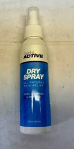 lot 79 image: 3oz Bottle of Kuribl Active Dry Spray All Natural Pain Relief
