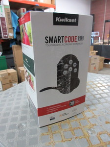 lot 16 image: KWIKSET SMARTCODE 912 ELECTRONIC TOUCHPAD DEADBOLT LOCK SYSTEM - NEW