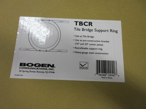 lot 99 image: BOGEN TILE BRIDGE SUPPORT RINGS FOR CEILING SPEAKERS- NEW