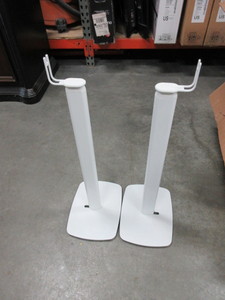 lot 117 image: FLEXON SPEAKER STANDS - LIKE NEW CONDITION