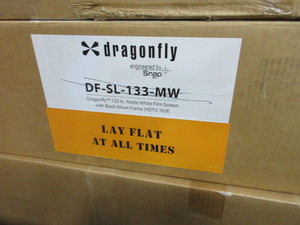 lot 169 image: DRAGONFLY PROJECTION SCREEN