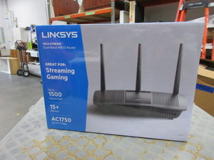 lot 177 image: LINKSYS DUAL BAND WIFI ROUTER  - NEW