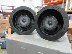 lot 178 image: SONANCE 8 CEILING SPEAKERS - NO GRILLS - NEW