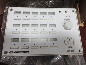 lot 181 image: CRESTRON WALL MOUNT CONTROL PANEL.  - NEW