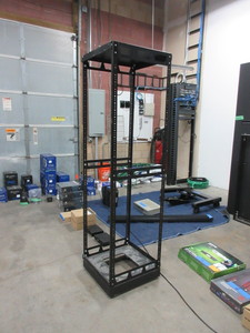lot 103 image: MIDDLE ATLANTIC AV NETWORK RACK