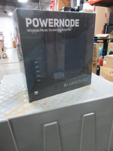lot 106 image: BLUE SOUND POWERNODE WIRELESS MUSIC STREAMING AMPLIFIER - NEW