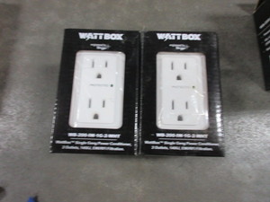 lot 67 image: WATTBOX SINGLE GANG TOWER CONDITIONERS - NEW