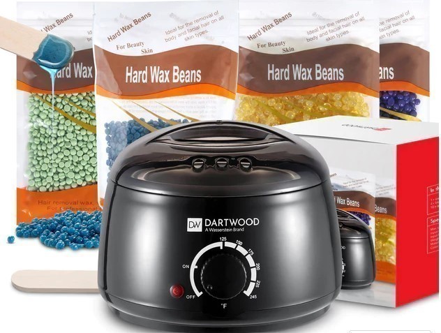 lot 915 image: Dartwood Wax Warmer & Wax Beads  Hair Removal Kit