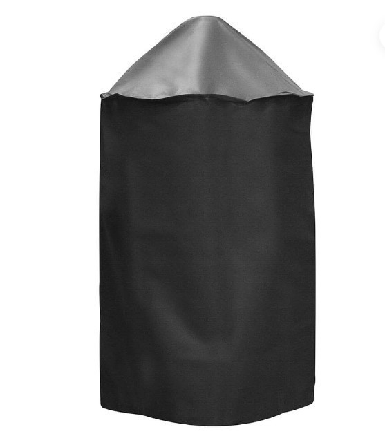 lot 809 image: NEW Mr. Bar-B-Q Universal Fit Kettle GrillSmoker Cover - Black