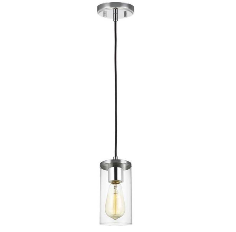lot 344 image: Visual Comfort Studio Collection Zire One Light Mini-Pendant