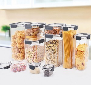 lot 273 image: NEW Members Mark 10-Piece Tritan Pantry Storage Container Set
