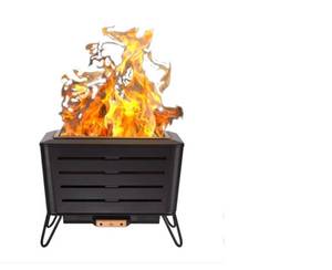 lot 81 image: TIKI Brand 21.5 Retreat Smokeless Fire Pit
