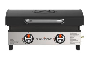 lot 93 image: Blackstone Original 22in Griddle wHood and Carry Bag - LIGHTLY USED