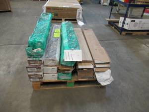 lot 111 image: Pallet of Store Overstock Store and Ecommerce Product and Returns - Flooring