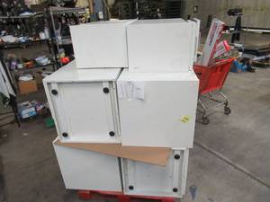 lot 117 image: Pallet of Miscellaneous Office Furniture - Cabinets