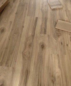 lot 120 image: Roughly 270 Sq Ft (16 Boxes) of Harmonics Aldridge Oak Laminate Flooring System
