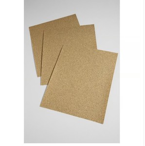 lot 381 image: NEW 3M 11 in. L X 9 in. W 120 Grit Aluminum Oxide Sandpaper 100 pack