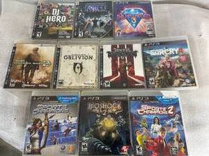 lot 8 image: Lot of 10 PS3 Games