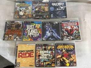 lot 9 image: Lot of 10 PS3 Games