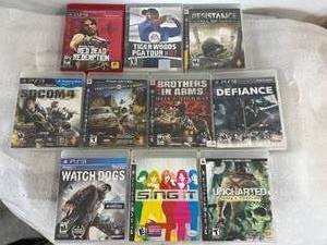 lot 10 image: Lot of 10 PS3 Games