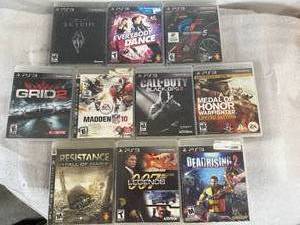 lot 11 image: Lot of 10 PS3 Games