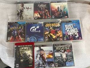 lot 12 image: Lot of 10 PS3 Games
