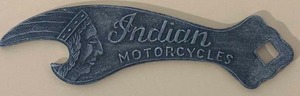 lot 57 image: Indian Motorcycle Aluminum Bottle Opener 5 Long