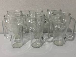 lot 64 image: Lot of 6 Coca Cola Glasses