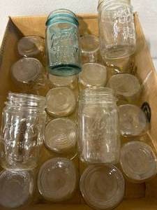 lot 71 image: Very Old Canning Jars