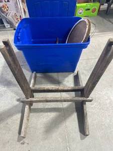 lot 76 image: Vintage Antique Butter Churn