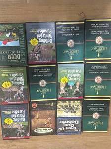 lot 84 image: Lot of 12 Hunting DVDs