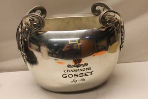lot A-228 image: Gosset Champagne Pewter Ice Bucket