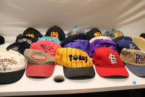 lot 240 image: Lot of 19 Assorted Baseball Caps - Various Themes and Brands