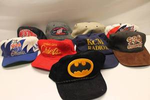 lot 241 image: Collection of Vintage Sports and Radio Caps