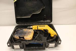 lot 246 image: DeWalt Electric Drill with Case