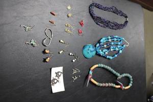 lot 289 image: Lot of Assorted Jewelry - Necklaces & Earrings