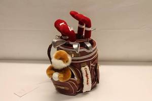 lot 330 image: Caddyshack Themed Golf Bag with Clubs and Fox Plush