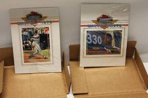 lot 349 image: Topps Stadium Club Master Photo Baseball Lot (2 Items)