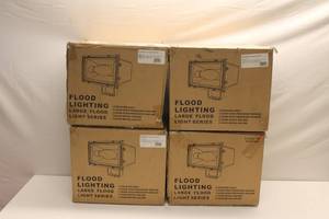 lot 350 image: Intermatic Large Flood Light Series - Housing Only (Lot of 4)