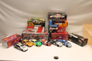 lot 352 image: Lot of 124 Scale Die-Cast NASCAR Collectible Cars