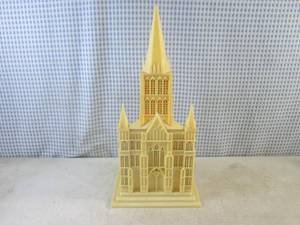 (FS) Vintage Plastic Light Up Churc...