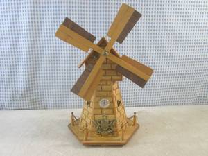 (FS) Vintage Bamboo Wood Windmill M...