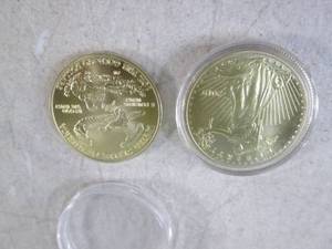 (CNTR) 2 Replica 2019 1oz Gold $50 ...