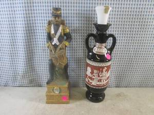 (FS) 2 Vintage Liquor Decanters...