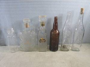 (EW4) Vintage Bottles...