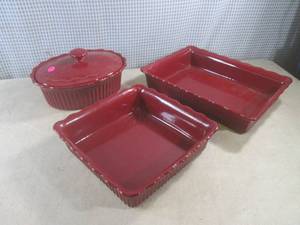 (BS) Paula Dean Stoneware Baking Di...