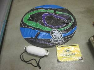 (A-3T) Inflatable Snow Tube Sled, B...