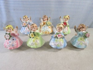 (CNTR) 7 Vintage Lefton Birthday Bi...