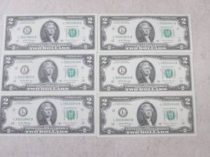 (CNTR) 6 Uncirculated Sequential US...
